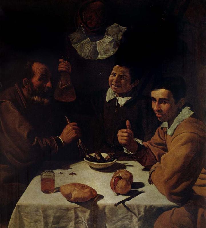 Diego Velazquez Luncheon Sweden oil painting art